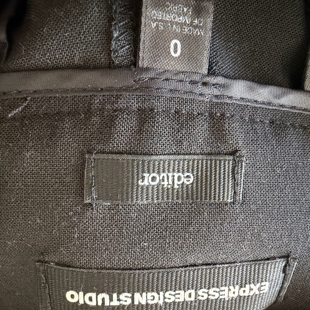 Express Black Editor Trousers - image 6